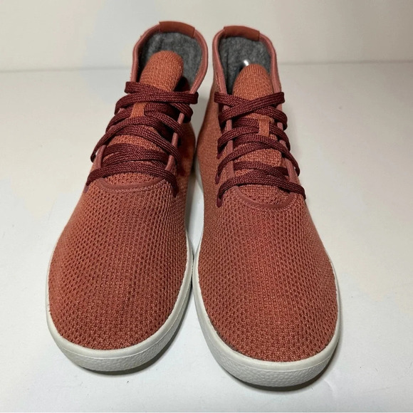 Allbirds Tree Toppers Mens 9 Orange High Top Lace Up Sneakers TT (269 Box 30) - Picture 5 of 9